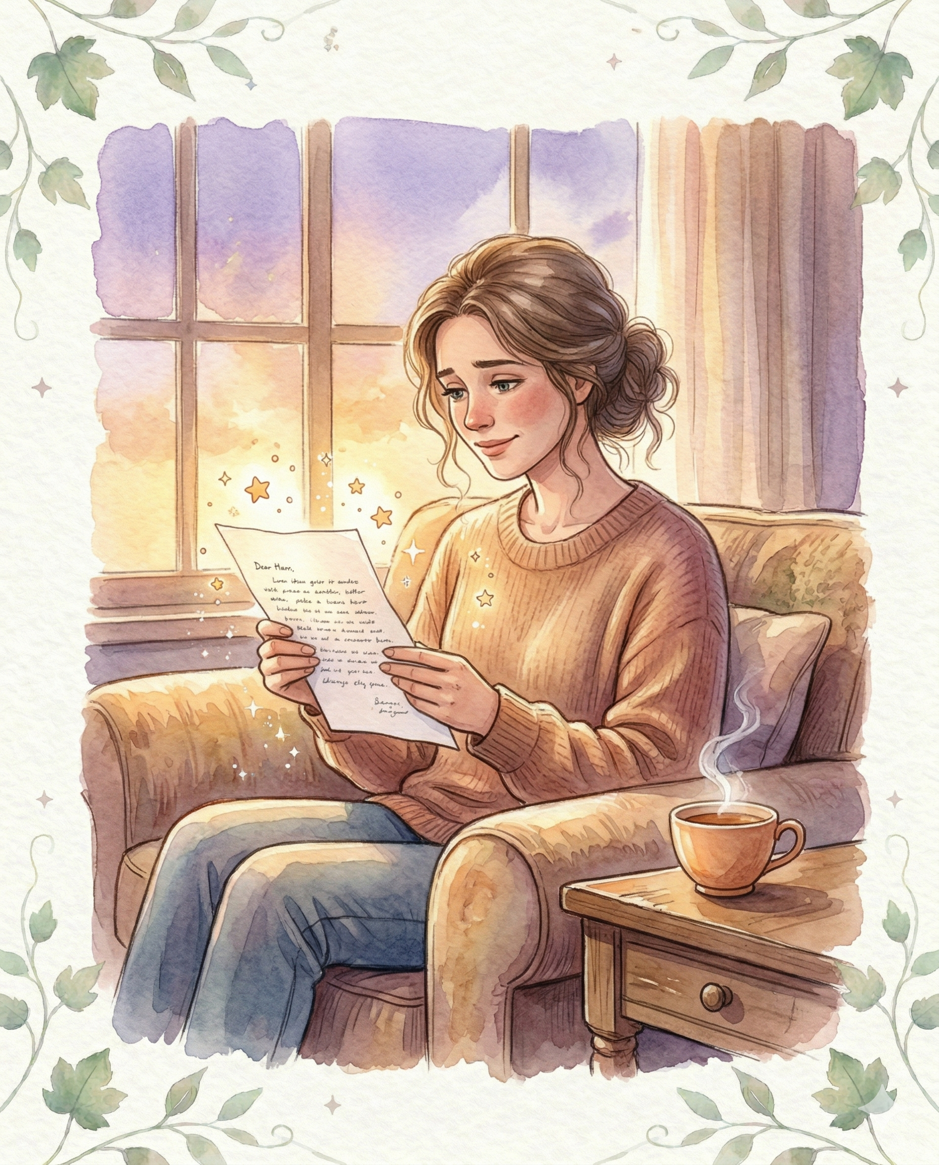 Ilustração em aquarela